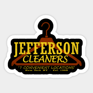 jefferson cleaners // Sticker